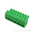 3.81MM plug-in terminal socket female head